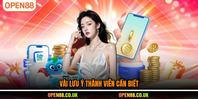 Vài lưu ý thành viên cần biết